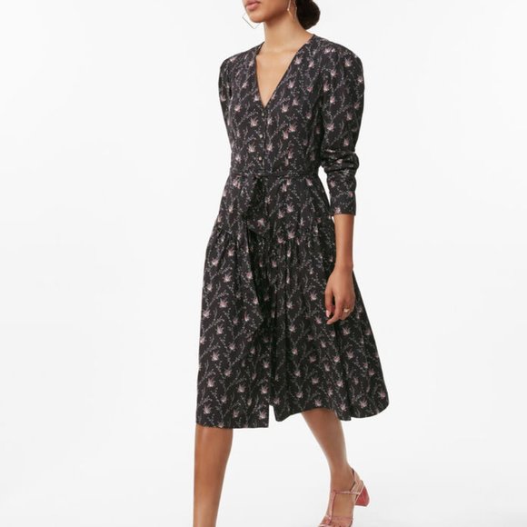 Rebecca Taylor Dresses & Skirts - NWT La Vie Rebecca Taylor Aubrie Trellis Poplin M